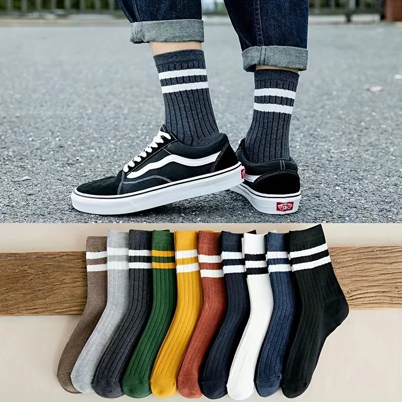 5-Pack Men's Novelty Socks – T - Cotton Crew Sock Pack 评论和价格
