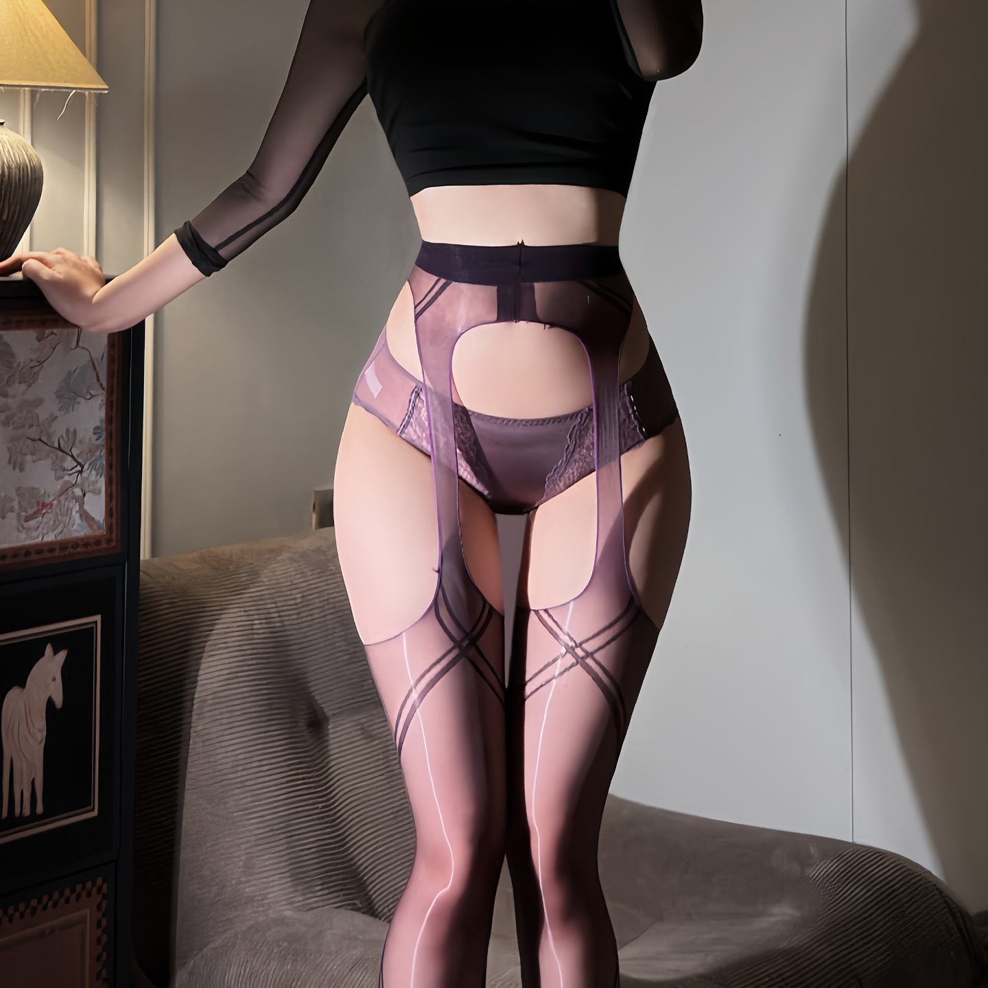 Oily Shiny Glossy Tights Women - Tights Pantyhose Sheer 评论和价格