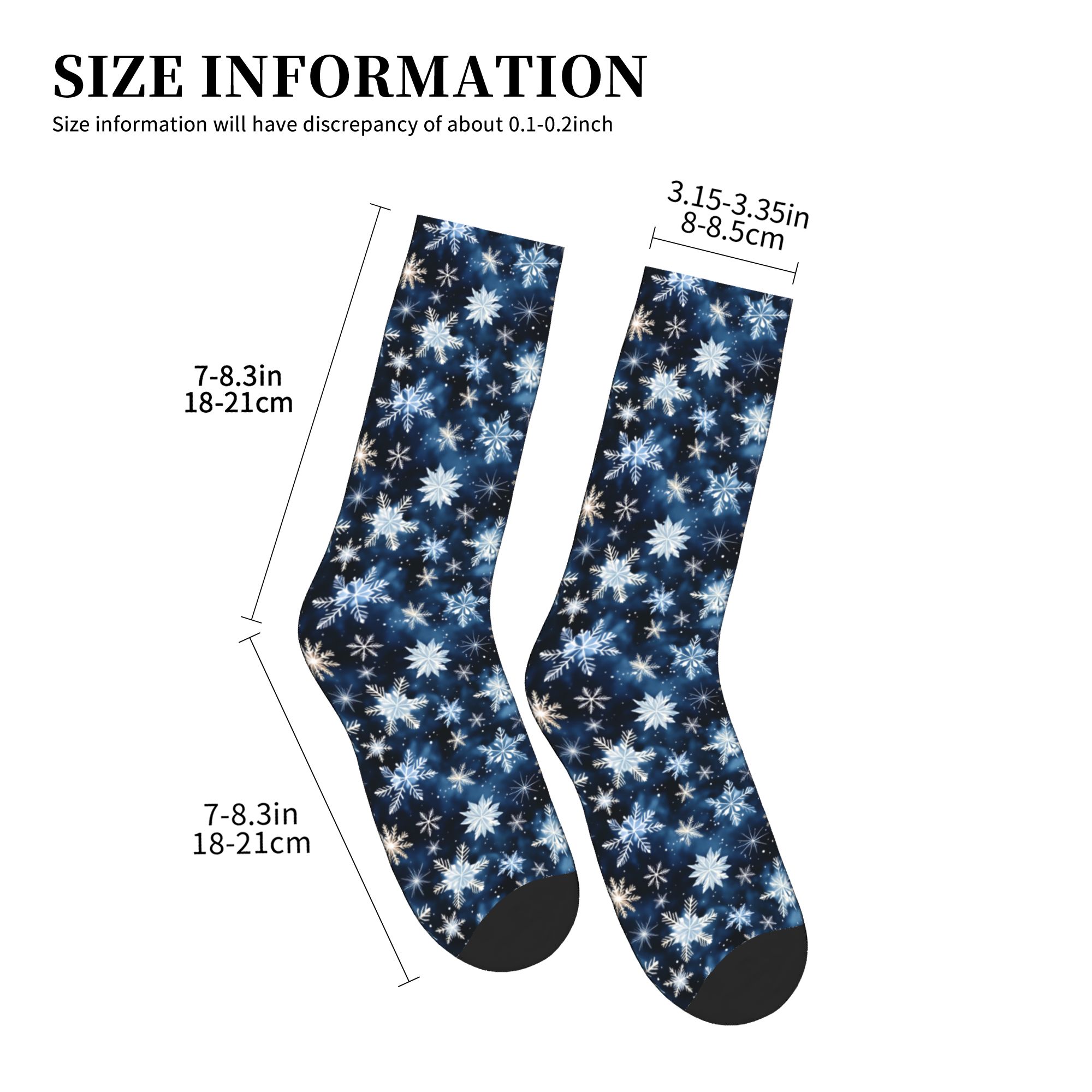 Navy Blue Snowflake Pattern Me - Dress Sock Men 评论和价格