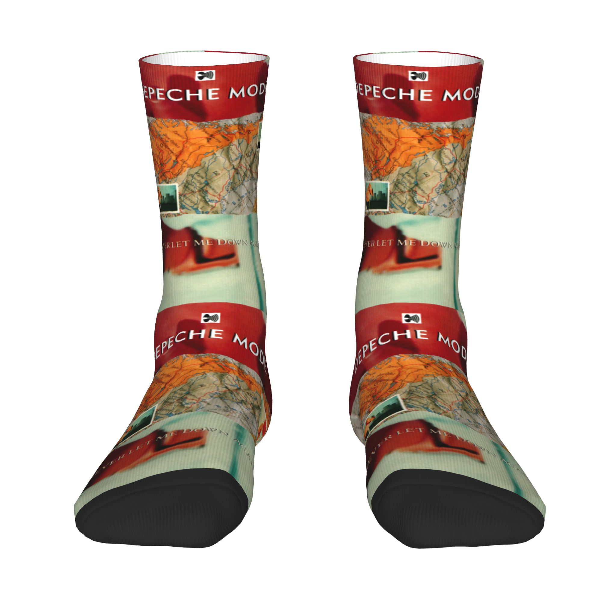 Custom D-Depeche Cool Mode Ele - Dress Sock Men 评论和价格