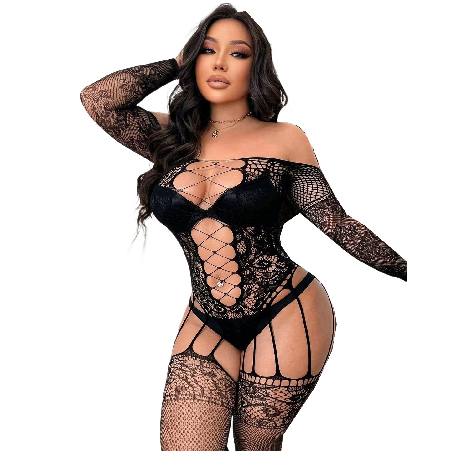 Fishnet Full Body Stockings Fa - Fishnet Stocking Women 评论和价格